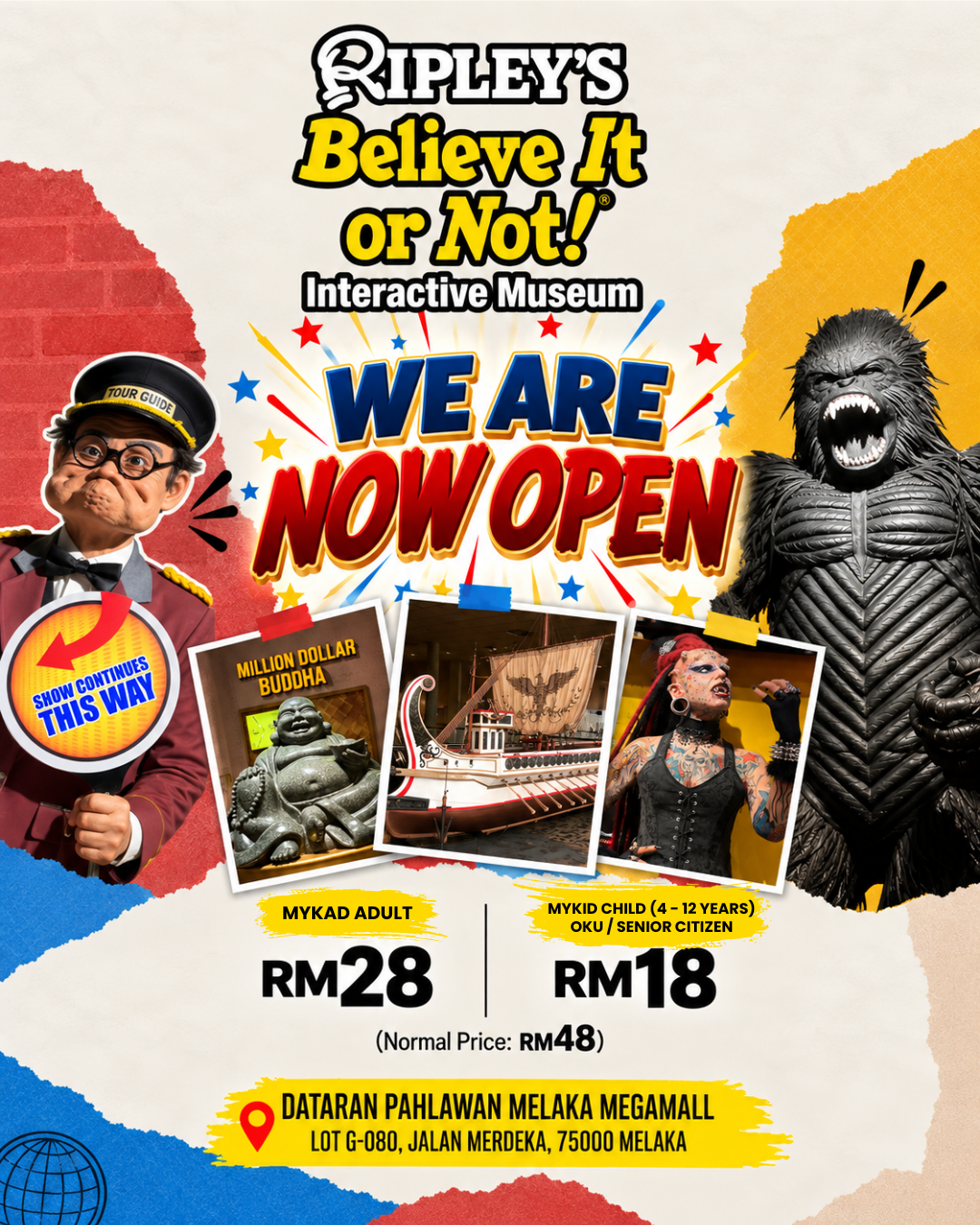 Ripley's Believe It or Not! Interactive Museum — We Are Now Open
